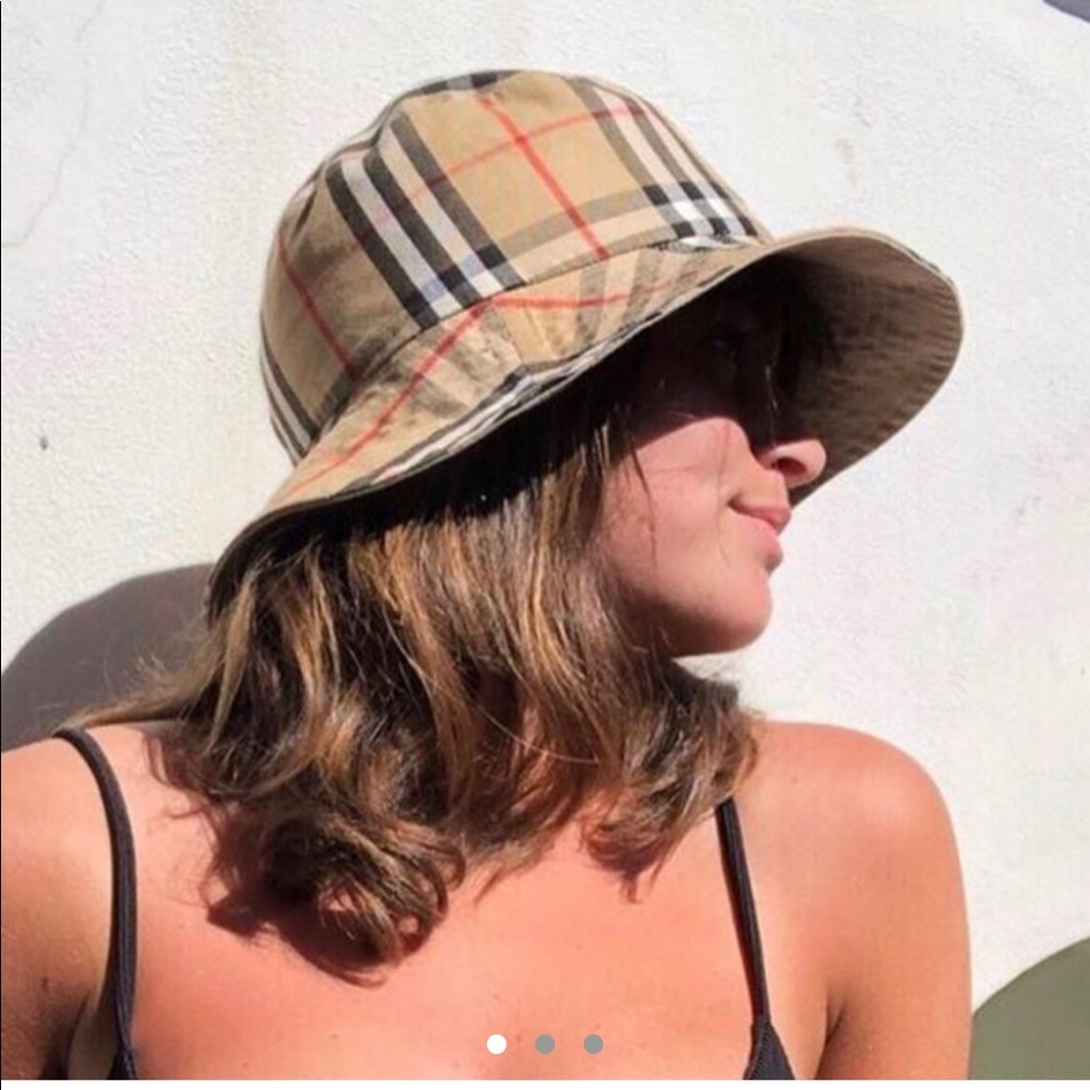 SOLD Vintage Burberry Bucket Hat